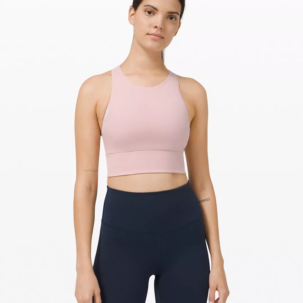 Lululemon Pink Sports Bra